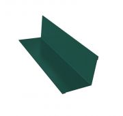 Угол накладной внутренний 48*48*2500мм зеленый мох