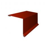 Фронтонная планка 90*60*2500мм красное вино