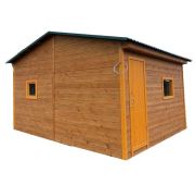 БАНЯ КАРКАСНАЯ 4*4м из двух секций