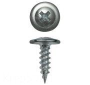 Саморез 4,2*19 с пресс-шайбой цинк мелк.рез.