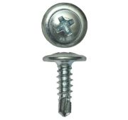 Саморез 4,2*32 с пресс-шайбой цинк сверло