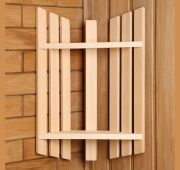 Полка угловая 2 яруса 25*16*49см