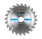 Диск пильный Biber 210*32-30-25-20-16z24, быстрей рез