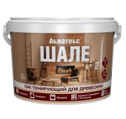 Акватекс ШАЛЕ лак тонирующий ваниль 2,5кг