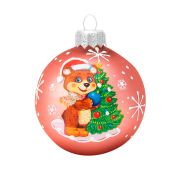 Шар «Медвежонок у ёлочки»